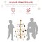 Best Choice Products 3ft Wrought Iron Ornament Display Christmas Tree w/ Easy Assembly, Stand